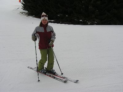Janka - lyžiarka