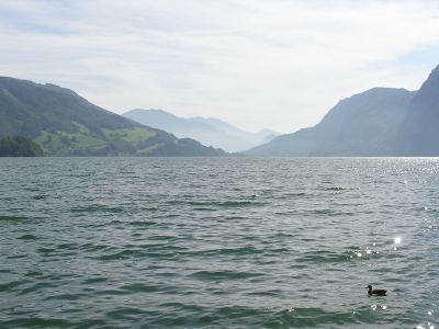 A lake Mondsee