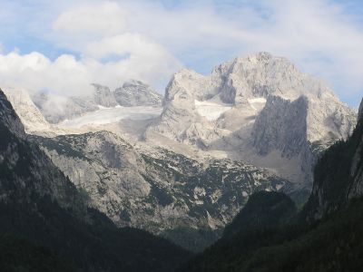 Dachstein with glaciers