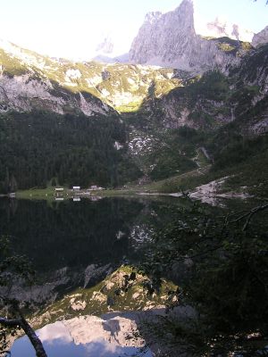 A Hinterer Gosausee tó
