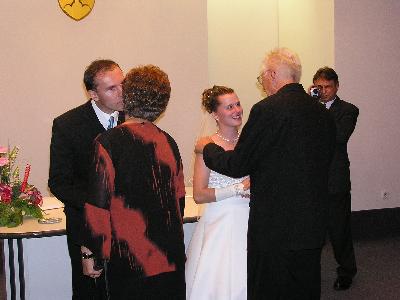 Congratulation - groom's parents